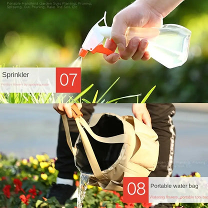 Complete Garden Tool Set with Storage Bag for Effortless Gardening