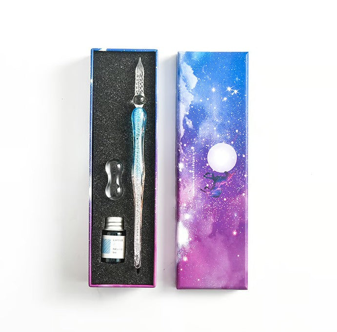 Artisan Elegance Handcrafted Dip Pen and Ink Set