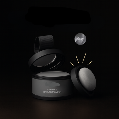 Quick Hairline Concealer Powder for a Fuller Look