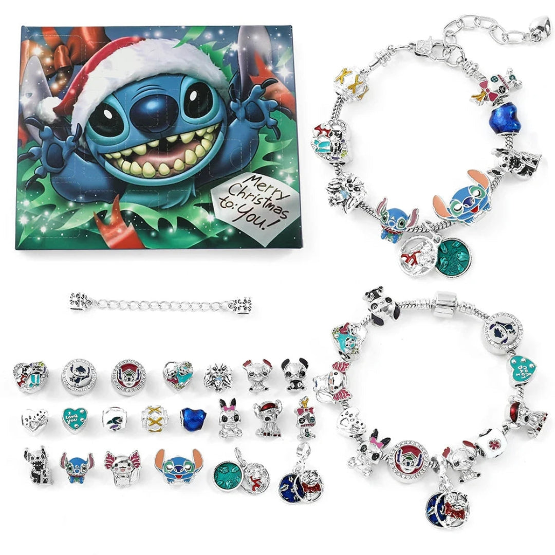 2025 Advent Calendar featuring Stitch with 24 Surprise Compartments
