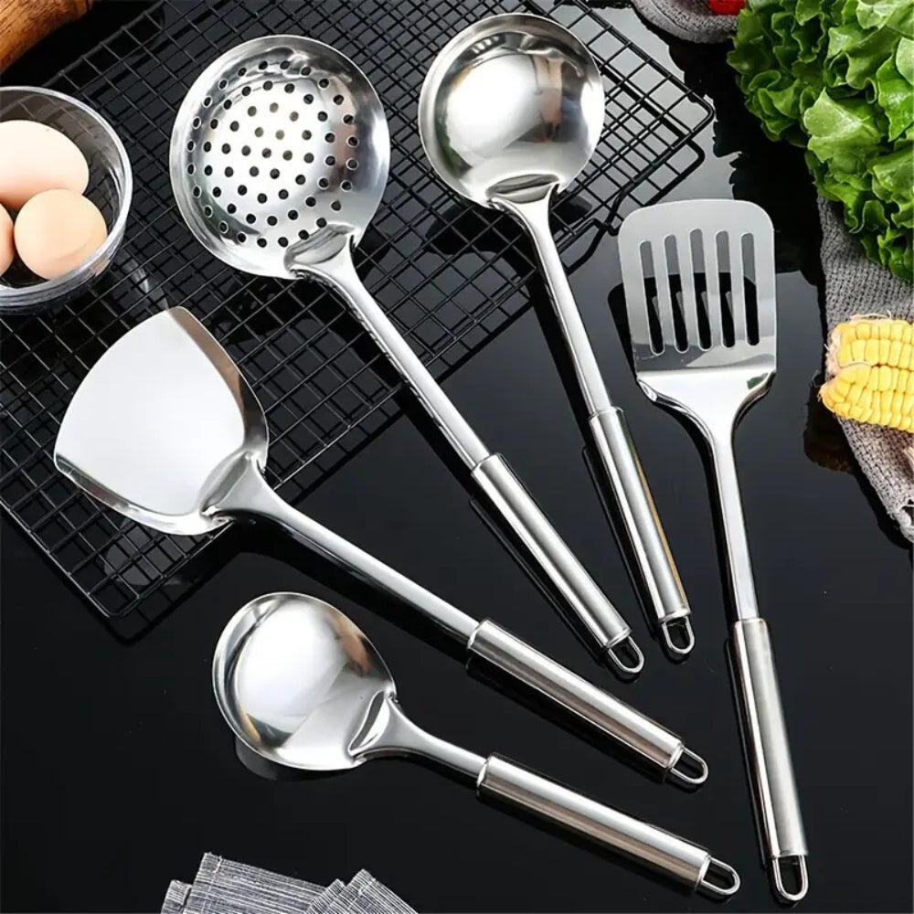 Premium 5-Piece Stainless Steel Kitchen Tools Set