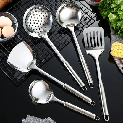 Premium 5-Piece Stainless Steel Kitchen Tools Set
