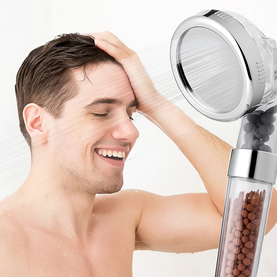 Handheld Shower Head with High Pressure – AquaBoost Spray for Low Pressure