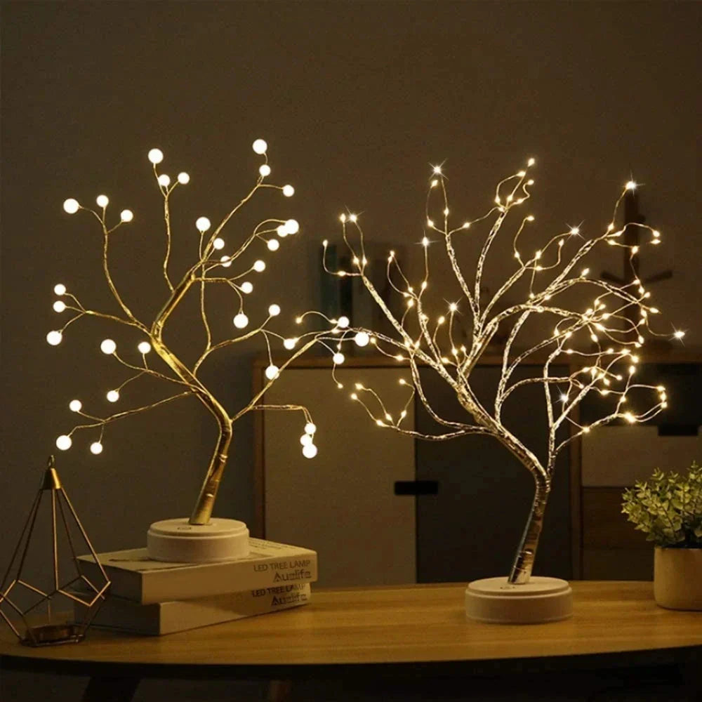 LED Fairy Tree Lights for a Warm and Inviting Room Ambiance