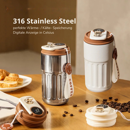 Smart Temperature LED Water Bottle - Stay Hydrated, Stay Informed