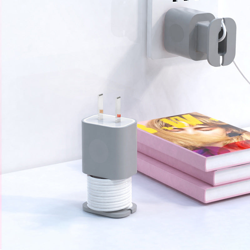 Dual Function Silicone Charger Shield and Organizer