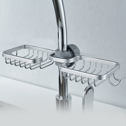 Shower Caddy for Shampoo and Soap – Stainless Steel – Available in Silver or Black – No Drilling Required
