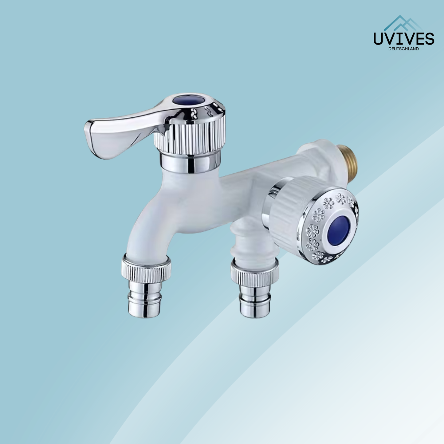 Dual Water Flow Controller – Effortlessly Manage Two Streams Independently
