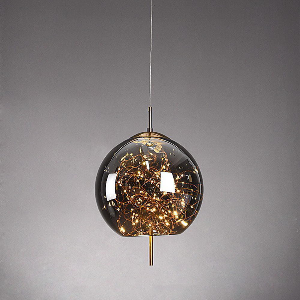Adjustable Ceiling Pendant Light with Decorative LED Design