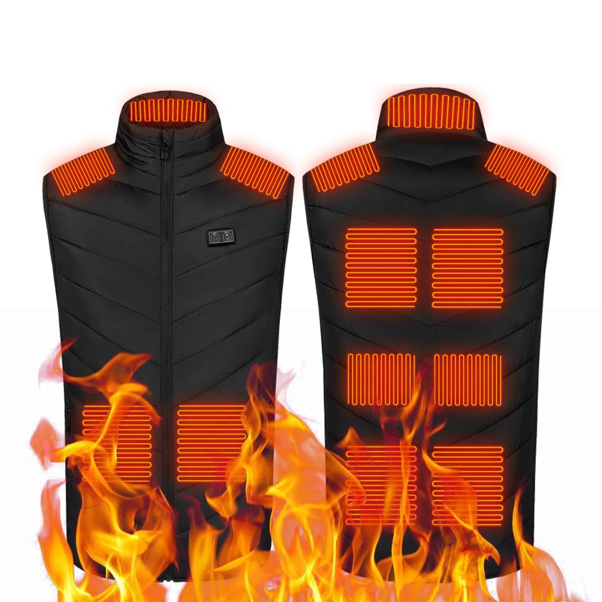 Electric Thermal Vest with USB Heating - Winter Wear for Men and Women