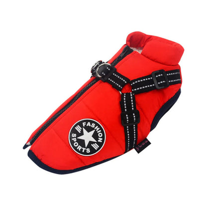 Water-Resistant Dog Jacket for Comfort and Protection