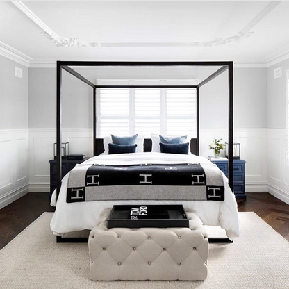 Elegant Isabelle Cashmere Blanket – Luxury Home Throw