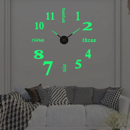 Silent Analog Wall Clock - Modern Decor for Any Space
