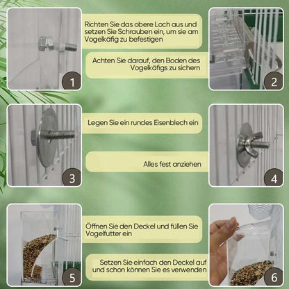 Leak-Proof Automatic Bird Feeder