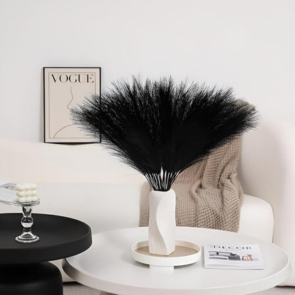 Chic Faux Grass Stems for Home Décor | Set of 3