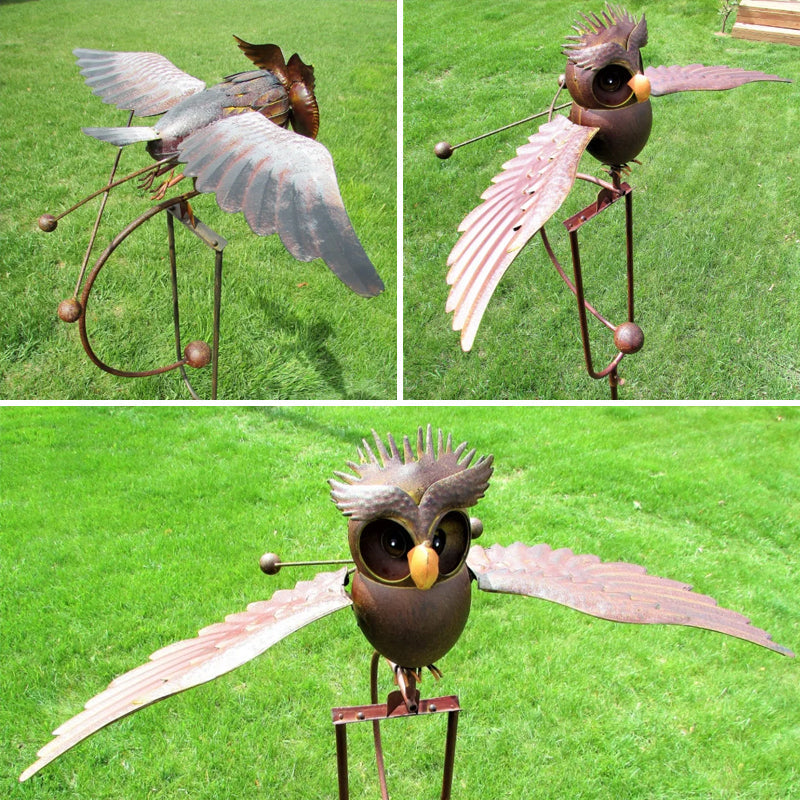 Bird Patio Decoration - Garden Art for Outdoor Spaces