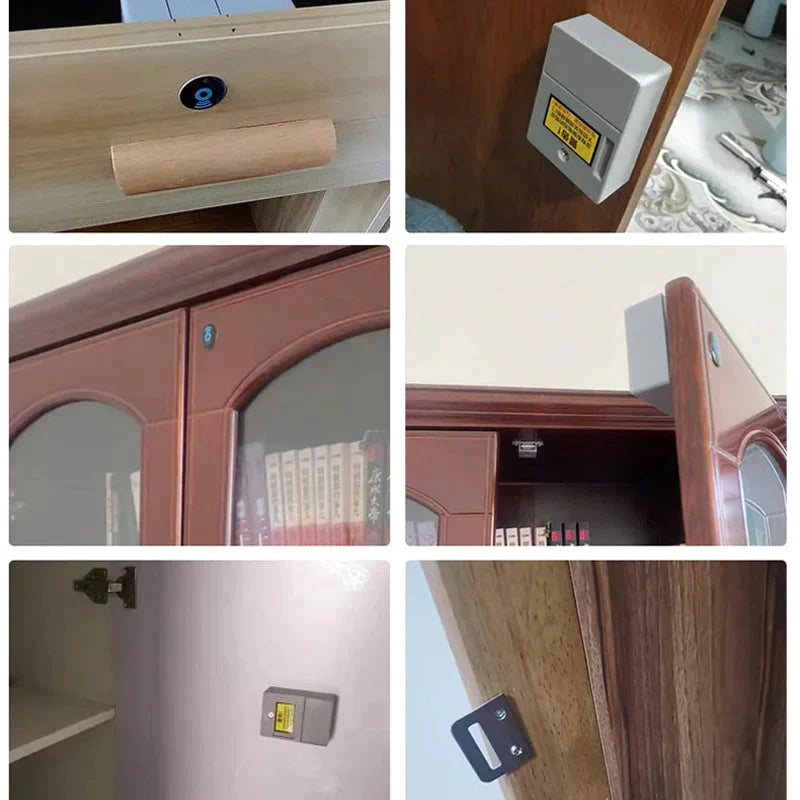 SecureSmart Electronic Cabinet Lock with Wireless Access