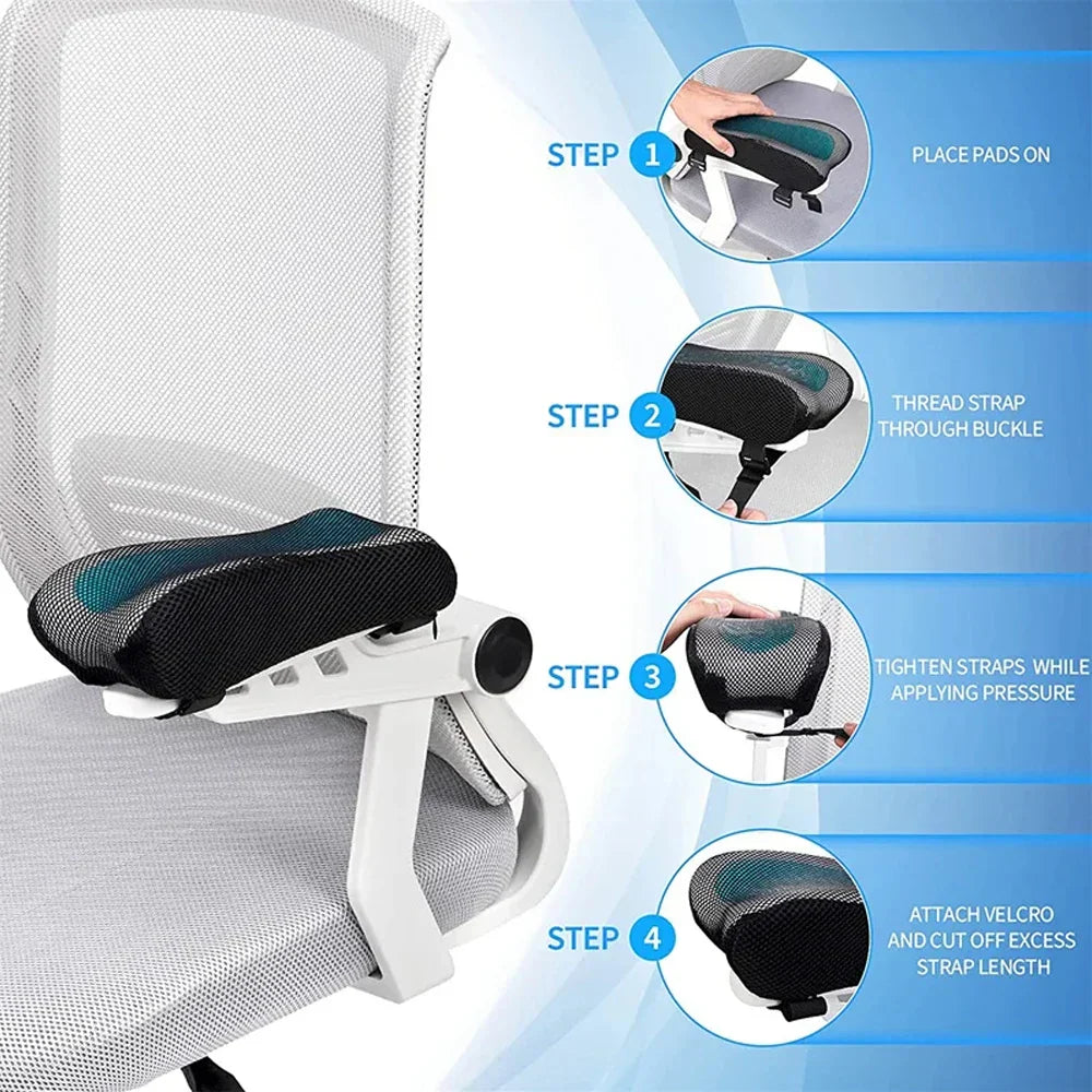 Ultimate Comfort Armrest Cushions for Office Chairs