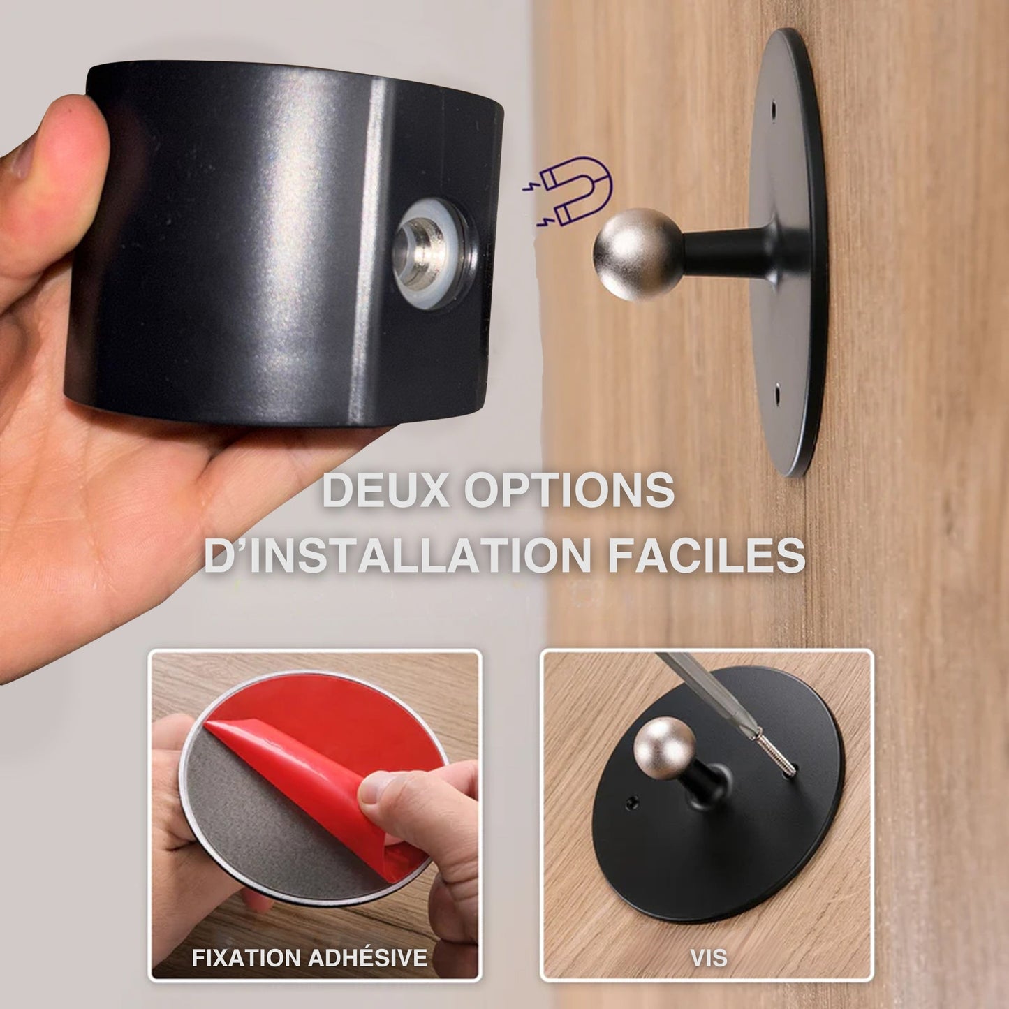Dual-Head LED Wall Light with Touch Control
