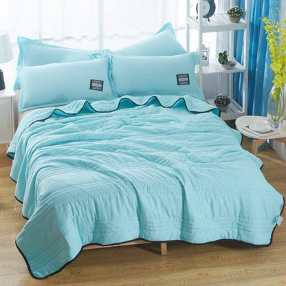 ChillEase Cooling Blanket for Restful Sleep