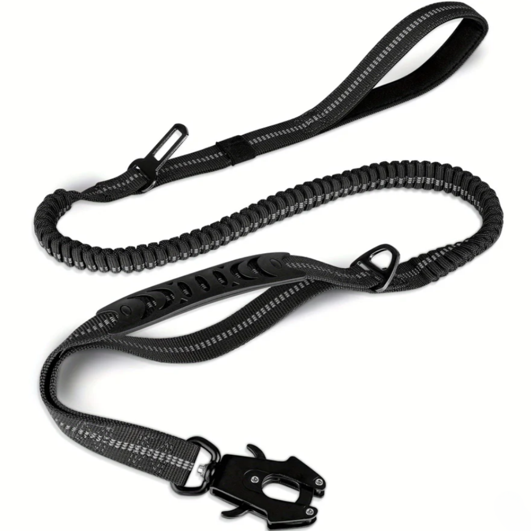 Premium Elastic Dog Leash for Large Breeds
