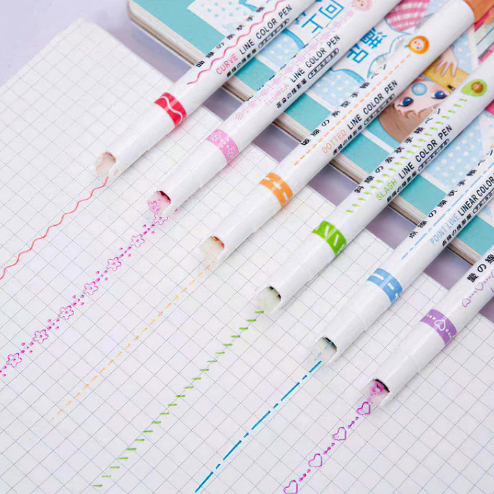 Curved Art Markers for Creative Projects