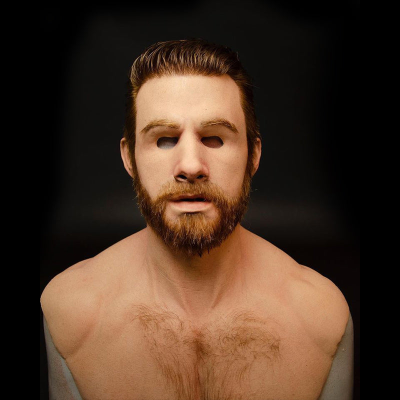 Latex Mask for Halloween Simulation