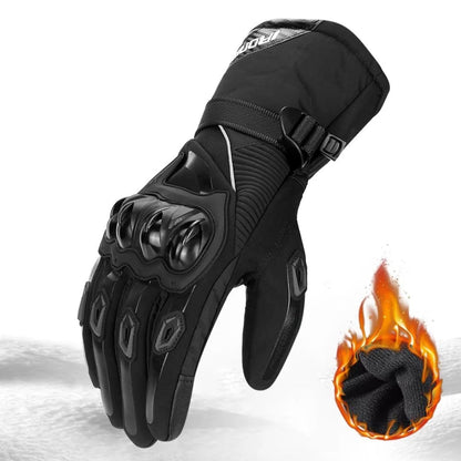 Heated Winter Gloves for Motorcycles - Waterproof Design