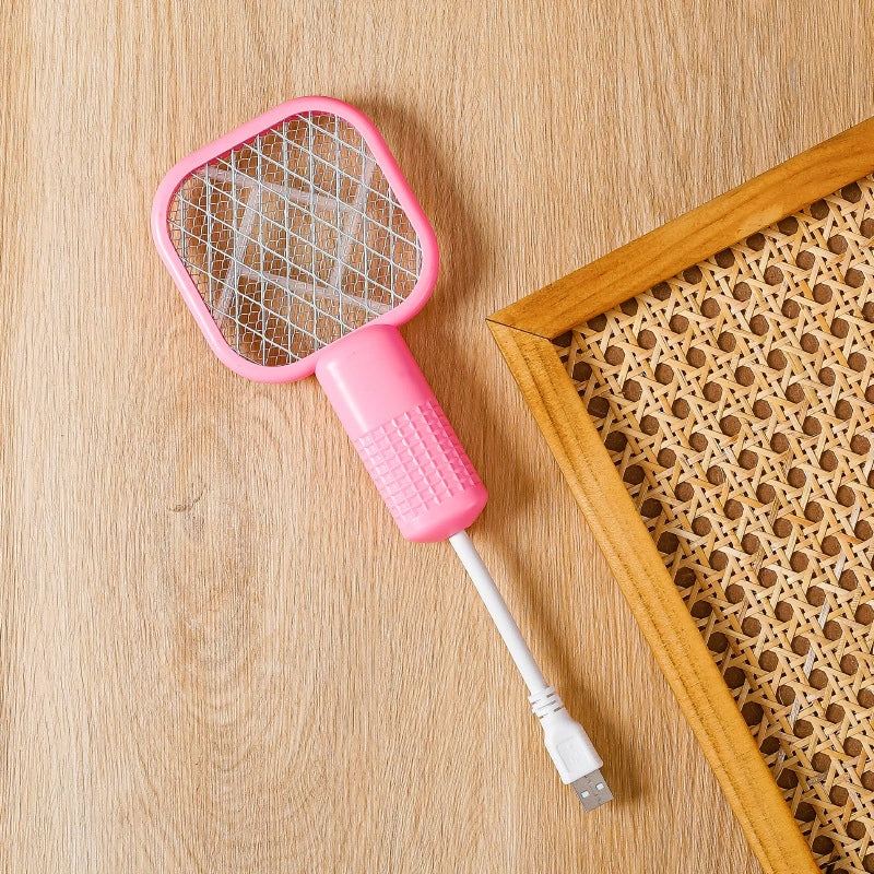 USB Mosquito Repellent with LED Light and Safety Net – Dual Function