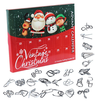 2025 Exclusive Advent Calendar with Puzzle Theme