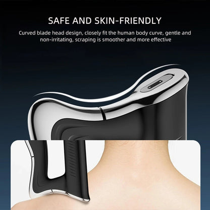 Electric Muscle Scraper with Heat, Vibration & Rechargeable Battery