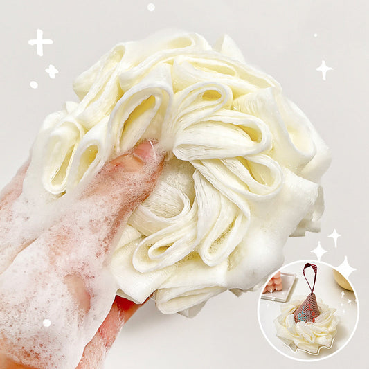 Cute Ice Cream Bath Scrub Towel Ball