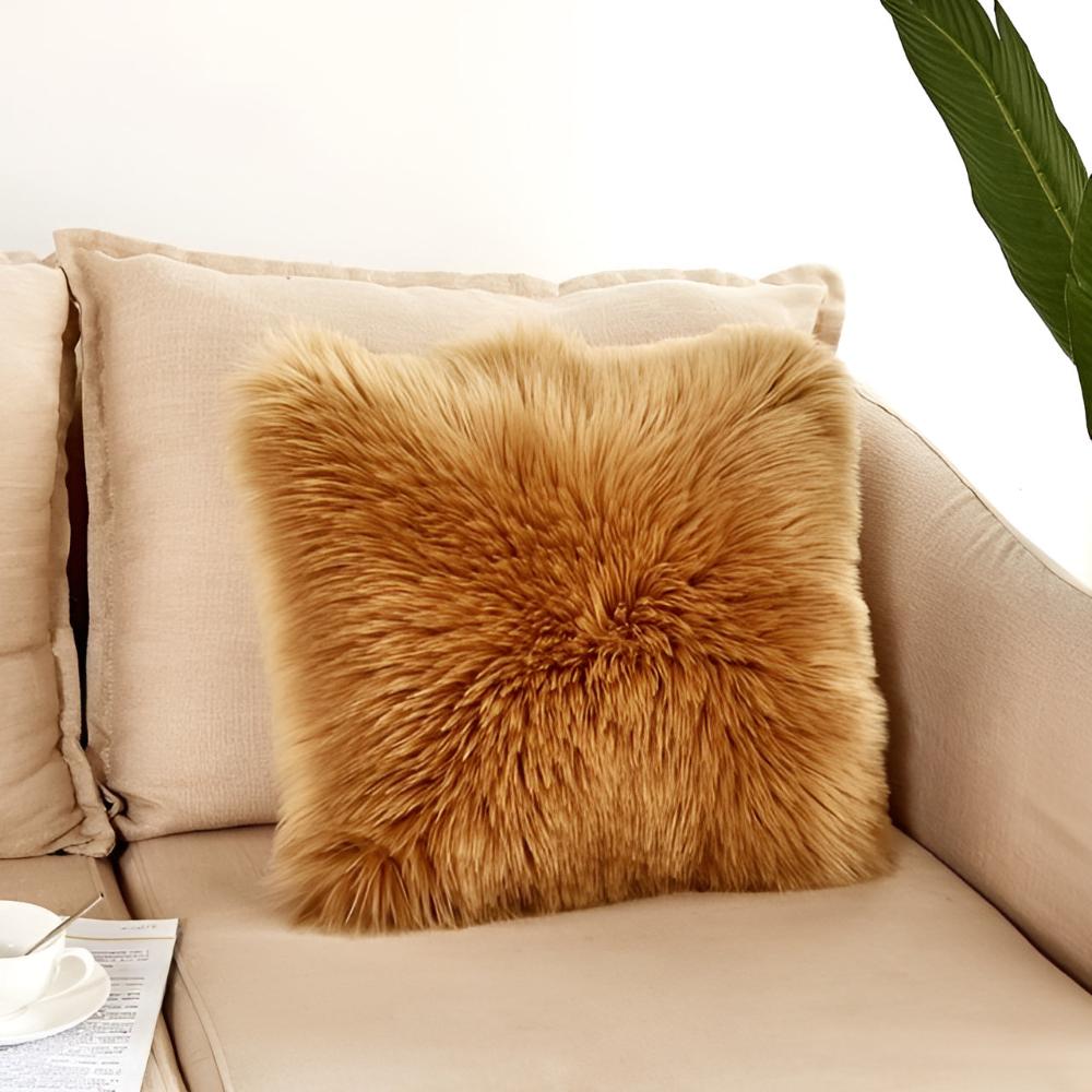 Luxurious Faux Fur Cushion Covers for Cozy Living