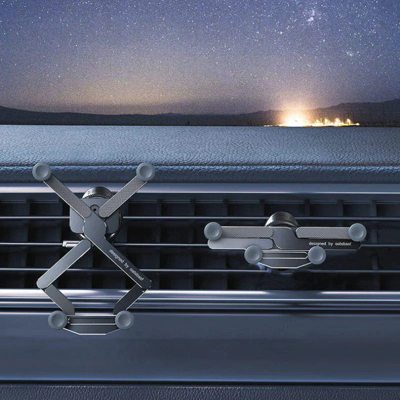Sleek Car Phone Mount with 360-Degree Rotation