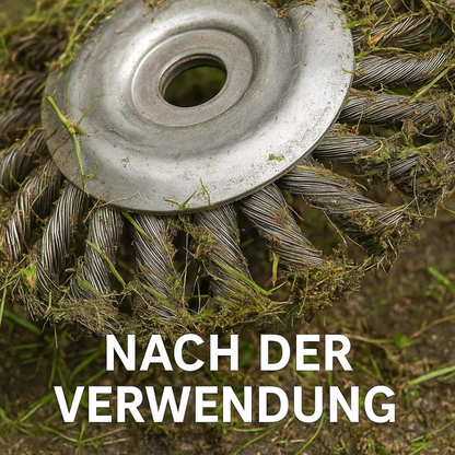 Universal 6-Blade Weed Brush Turbo Head for Grass Trimmers