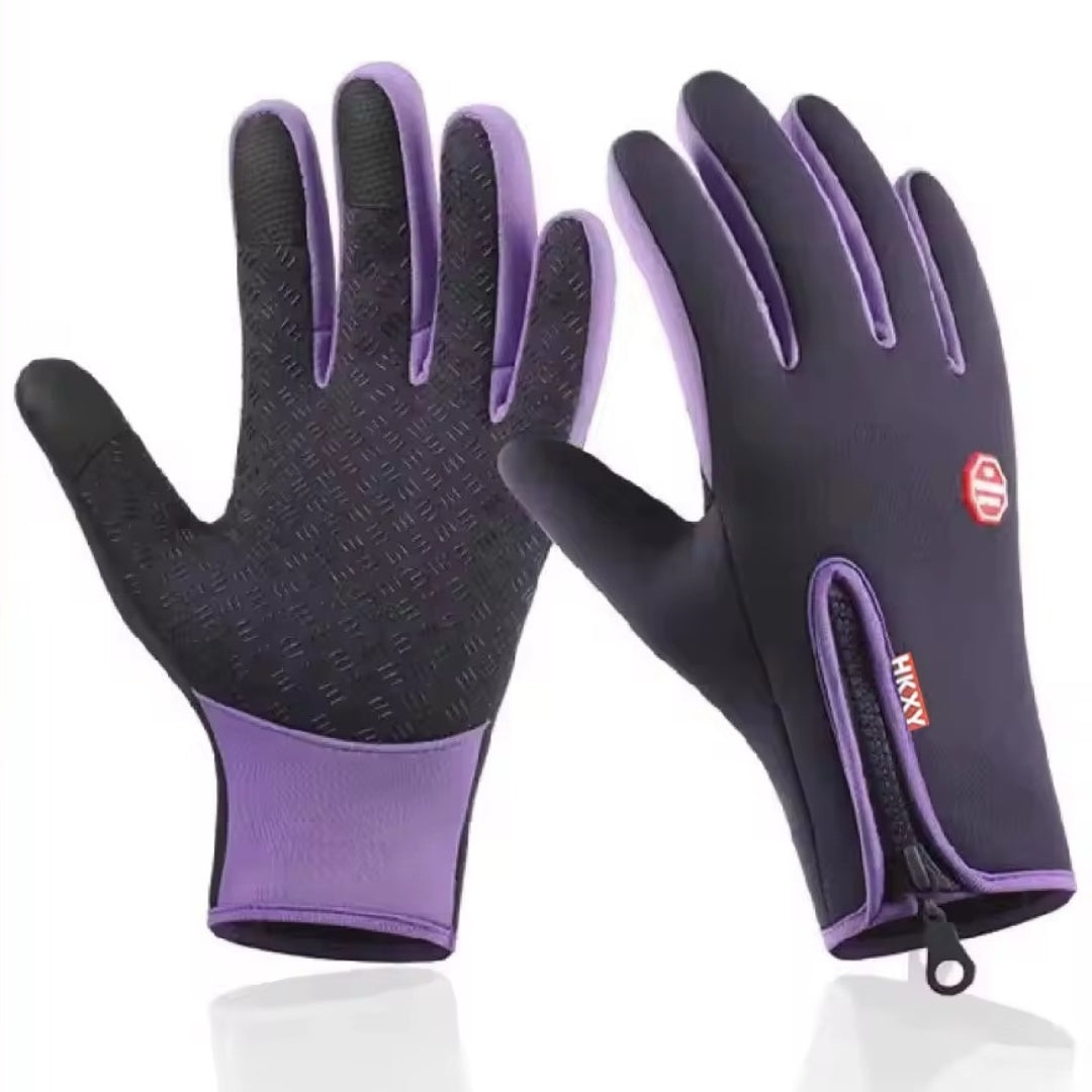 Insulated Heated Gloves for Both Men and Women - Waterproof Design