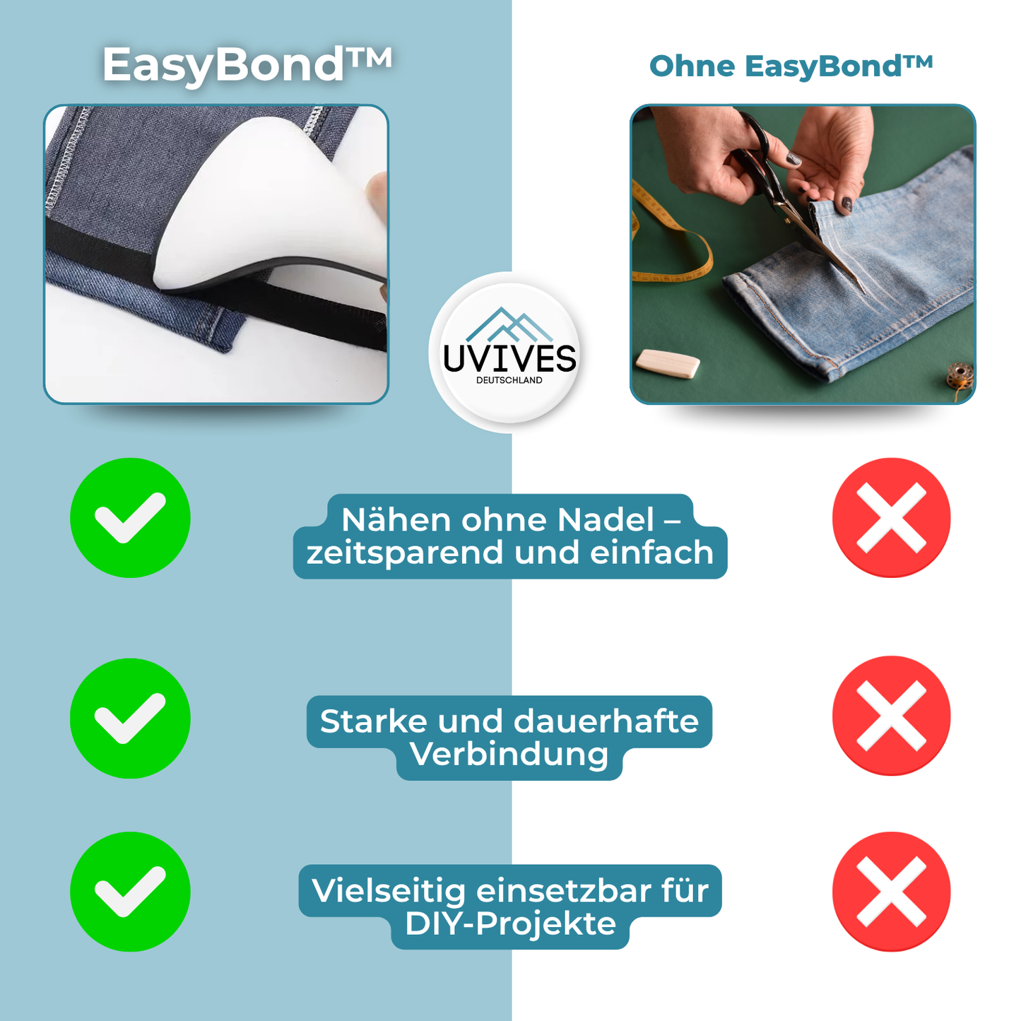 Buy One Get One Free | Quick Adjustable Pant Lengths in Seconds