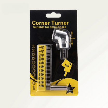 Compact 105° Drill Adapter for Tight Spaces