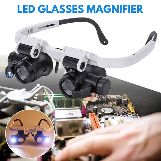 Magnifying Glass with 8x, 15x, and 23x Magnification