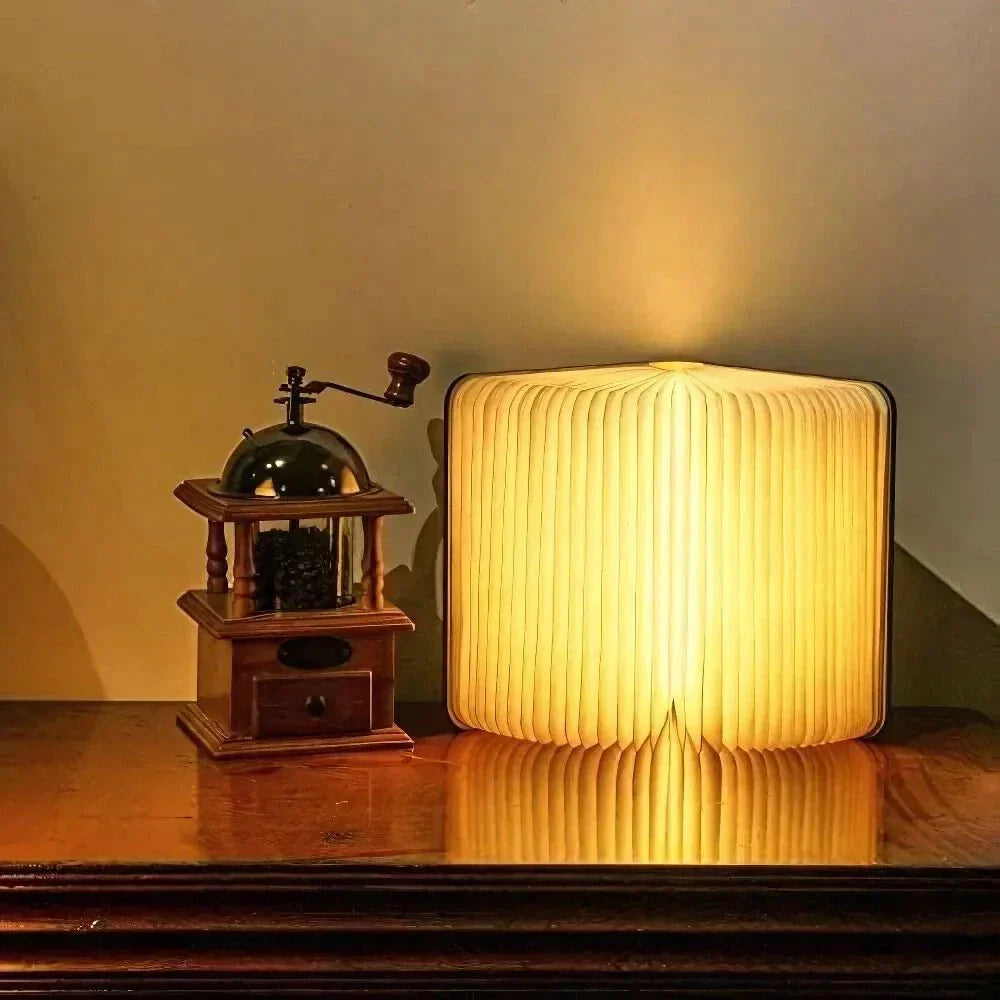 Portable Rechargeable Table Lamp – Foldable Bedside Light