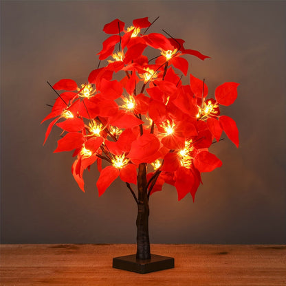 LED Decorative Tree with Red Birds – Flexible Atmospheric Light