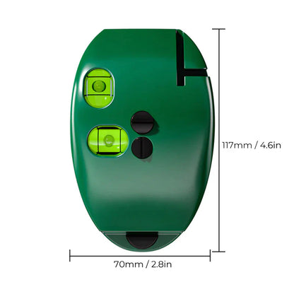 Precision Laser Level with 90° Projection for Easy Measurement