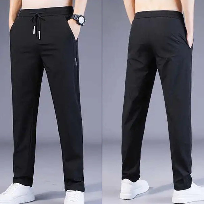 Breathable Leisure Pants Made from Ice Silk