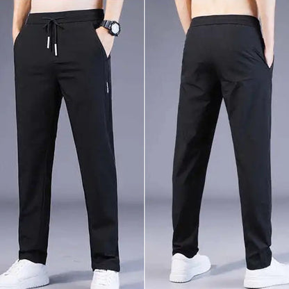 Breathable Leisure Pants Made from Ice Silk