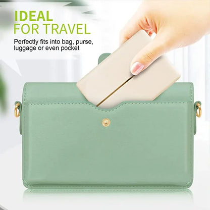 Portable Medication Organizer with 7 Compartments