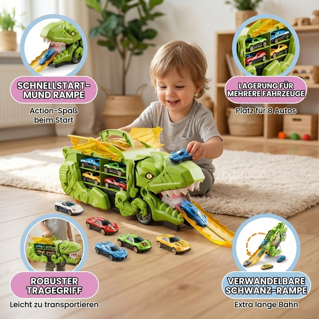 Dinosaur Car Toy Truck
