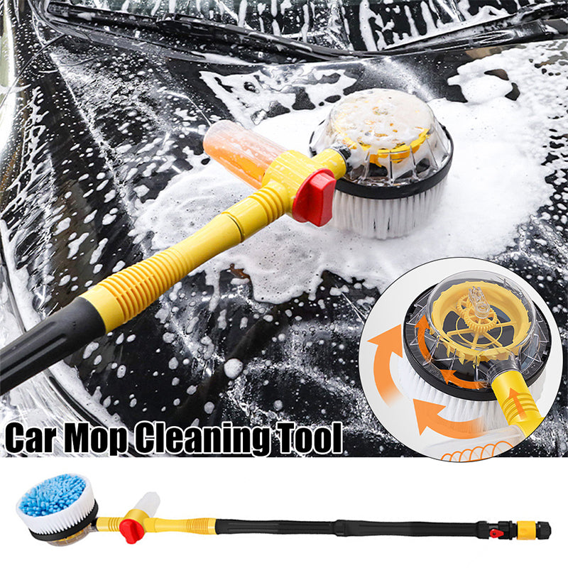 Revolutionary 360° Car Cleaning Brush with Extension Handle