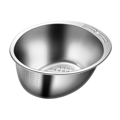 Elegant Mesh Strainer for Effortless Food Preparation