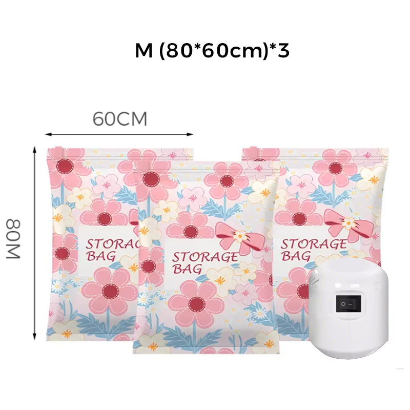 SpaceSaver Vacuum Storage Bags for Clothes & Bedding | Airtight, Reusable & Compact for Home & Travel