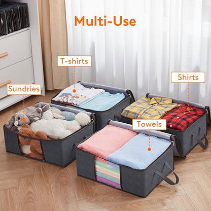 Space-Saving Foldable Storage Bag for Clothes – Dustproof Design